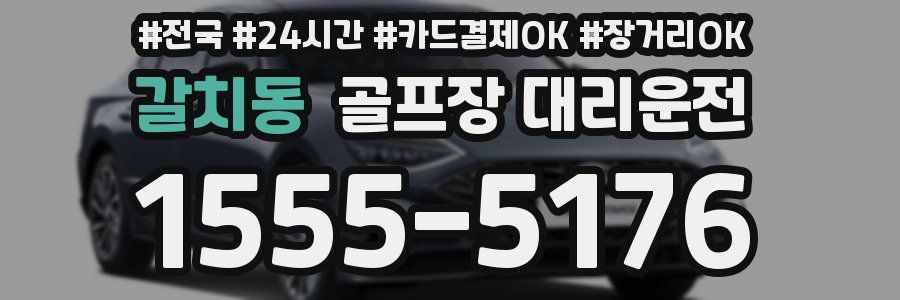 갈치동 골프장 대리운전
