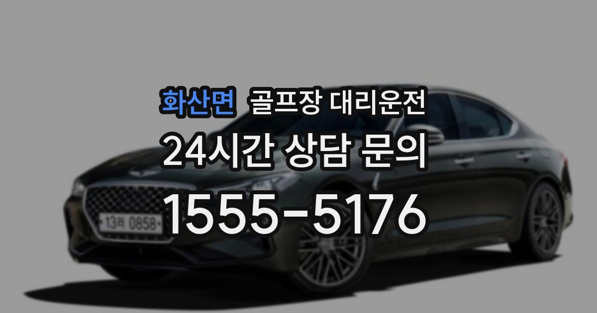 골프장 대리운전 서비스