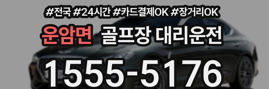 운암면 골프장 대리운전