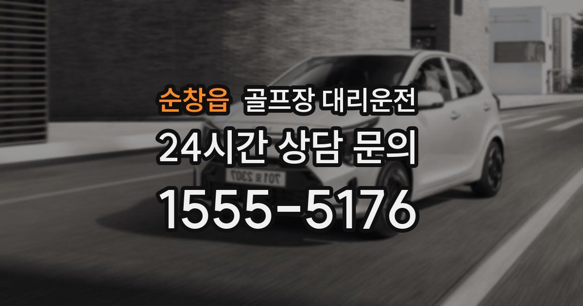 골프장 대리운전 서비스