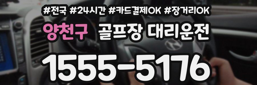 양천구 골프장 대리운전