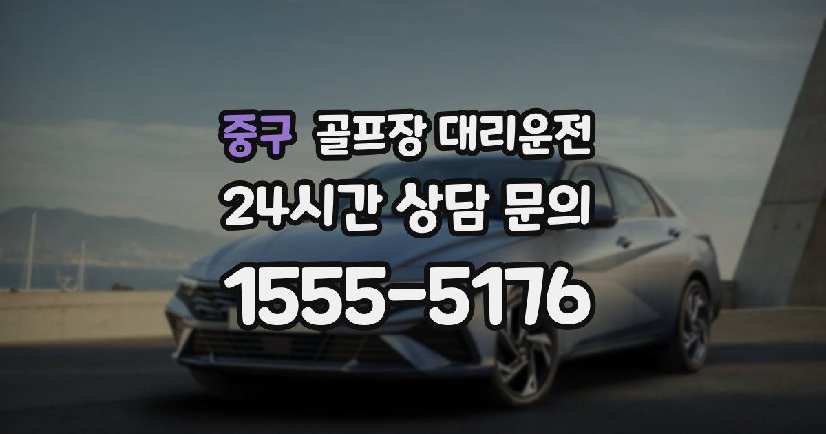 골프장 대리운전 서비스