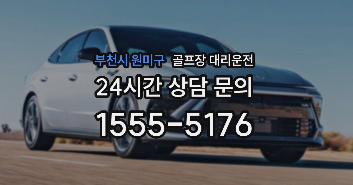 골프장 대리운전 서비스