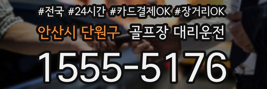 안산시 단원구 골프장 대리운전