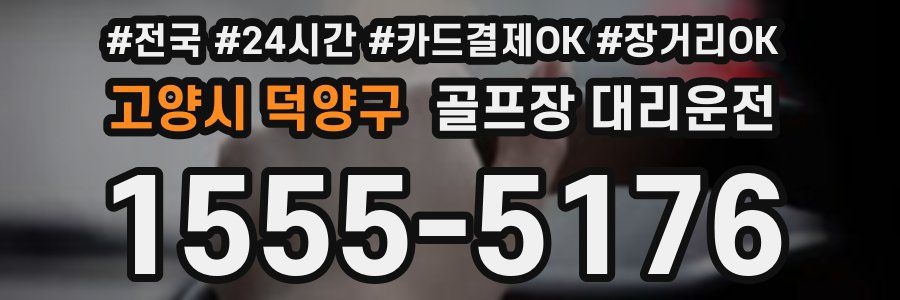 고양시 덕양구 골프장 대리운전
