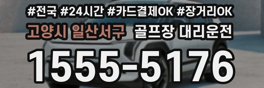 고양시 일산서구 골프장 대리운전