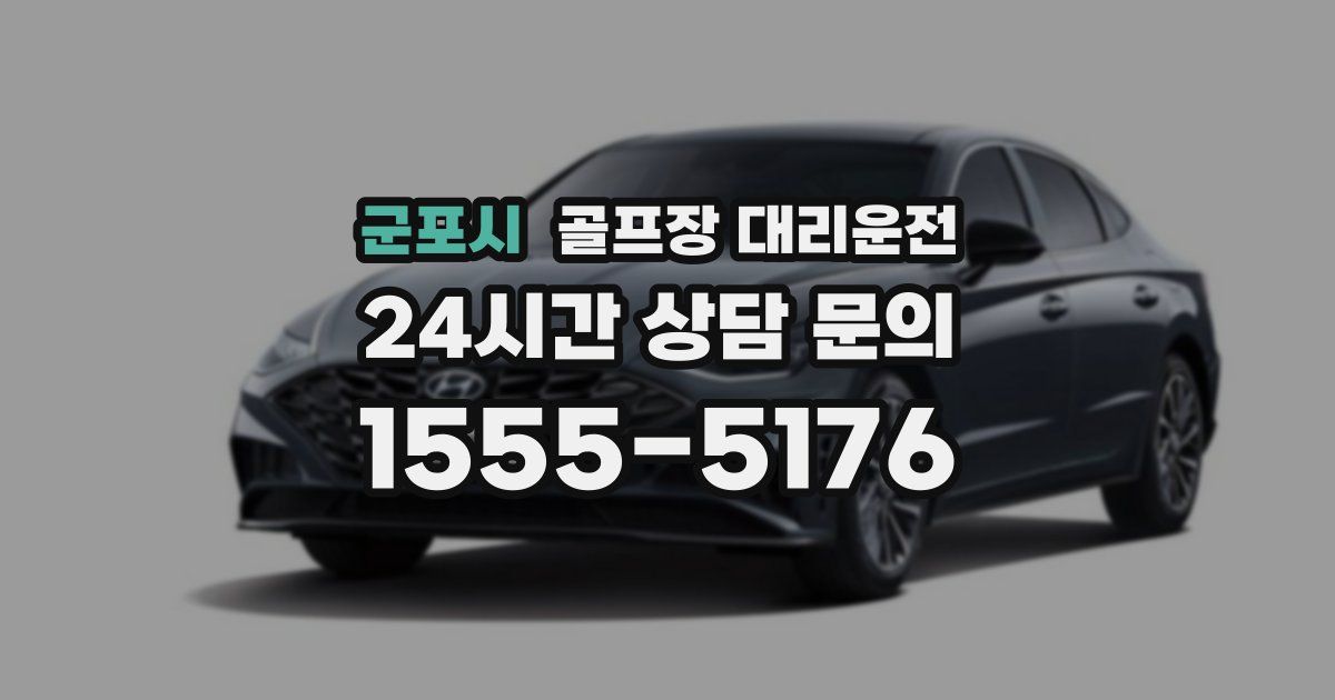 골프장 대리운전 서비스