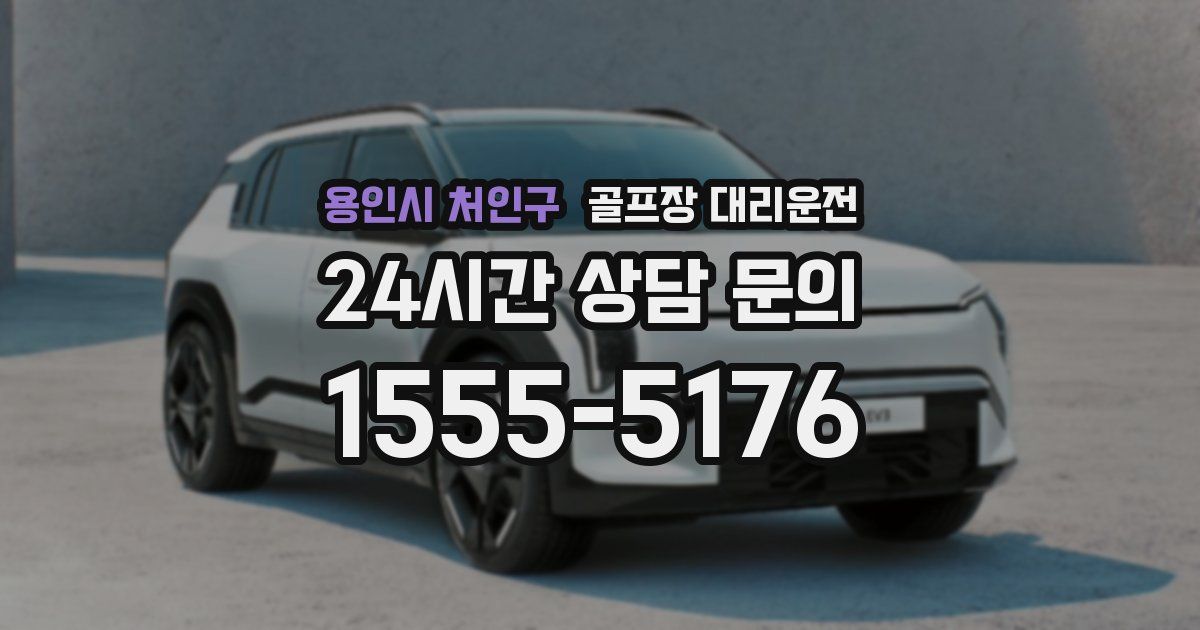 골프장 대리운전 서비스