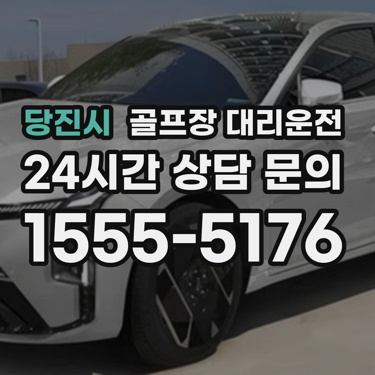 당진시 골프장 대리운전 코스 안내 표지 미숙해도 걱정 없는 안내