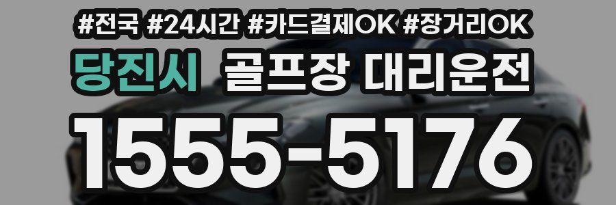 당진시 골프장 대리운전