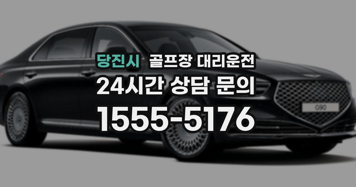 골프장 대리운전 서비스