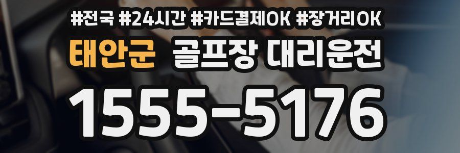 태안군 골프장 대리운전