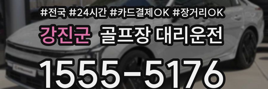 강진군 골프장 대리운전