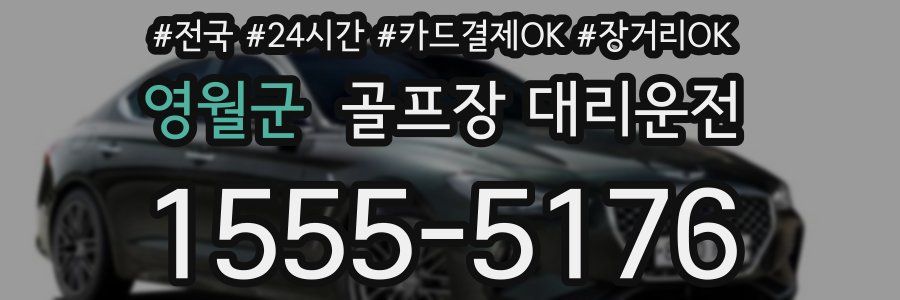 영월군 골프장 대리운전