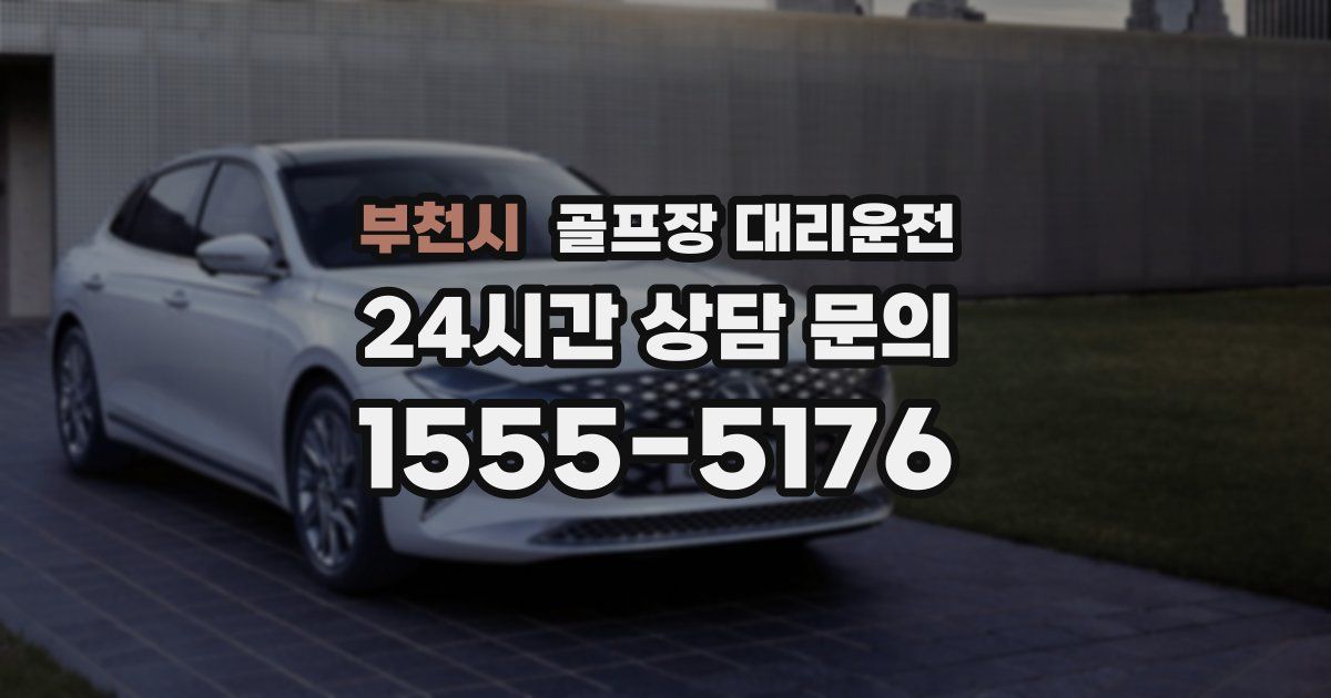 골프장 대리운전 서비스