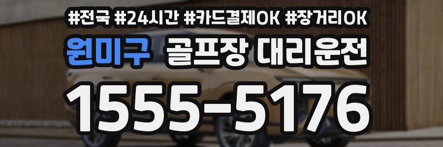 원미구 골프장 대리운전