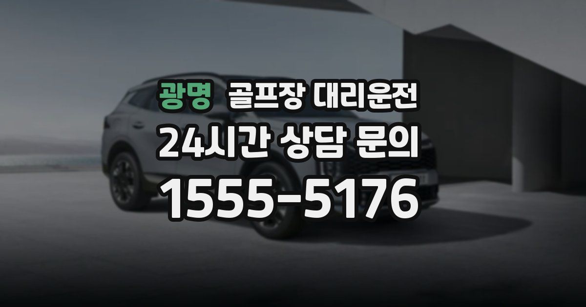 골프장 대리운전 서비스