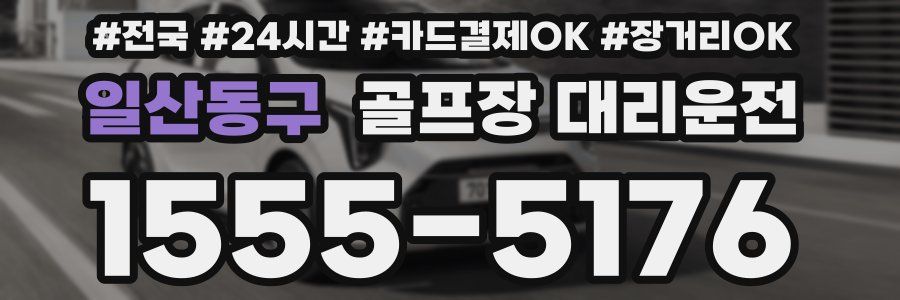일산동구 골프장 대리운전