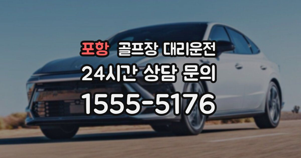 골프장 대리운전 서비스