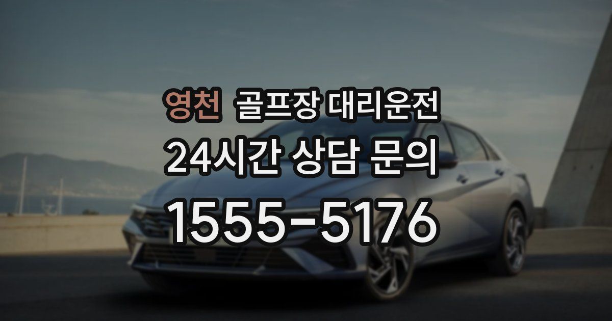 골프장 대리운전 서비스