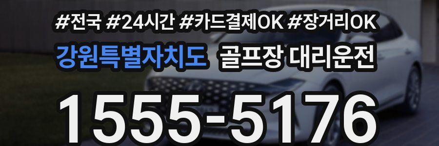 강원특별자치도 골프장 대리운전