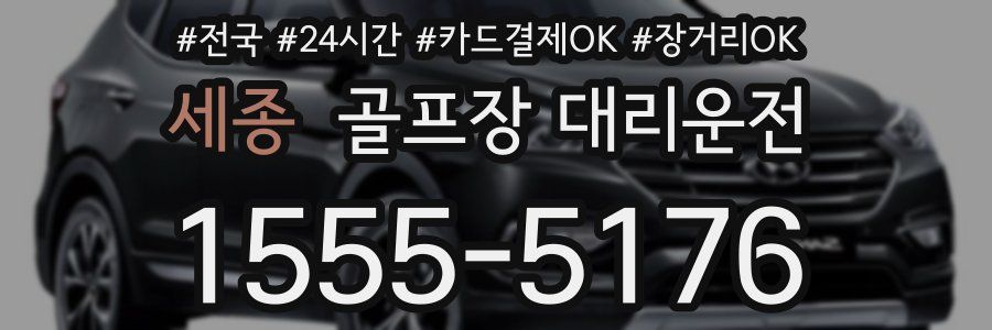 세종 골프장 대리운전