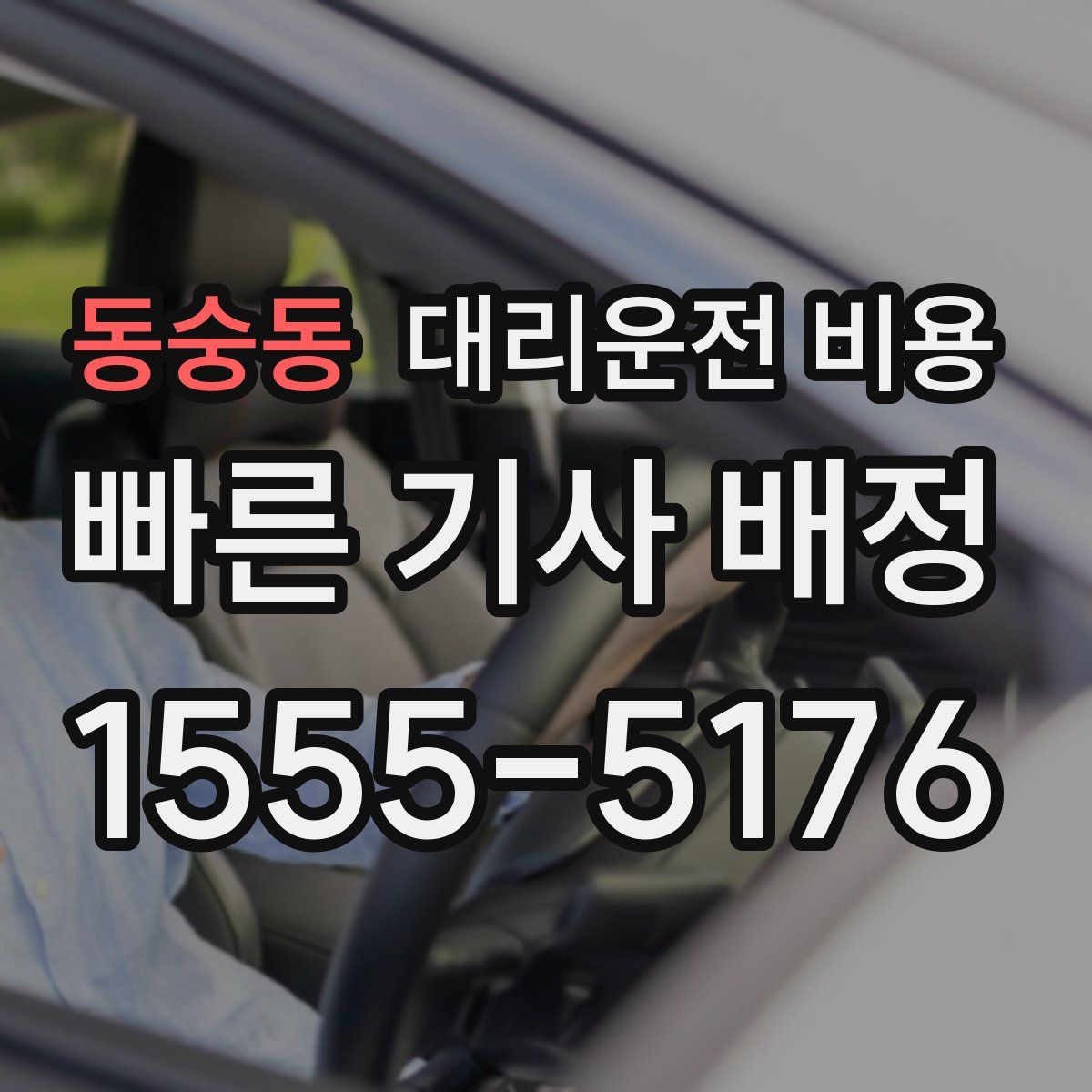 동숭동 대리운전
