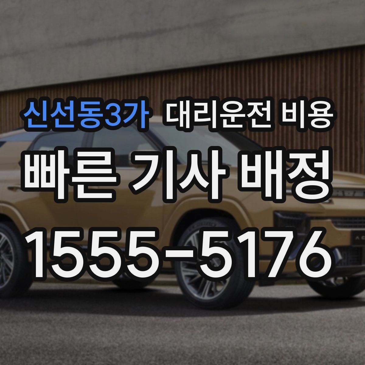 신선동3가 대리운전