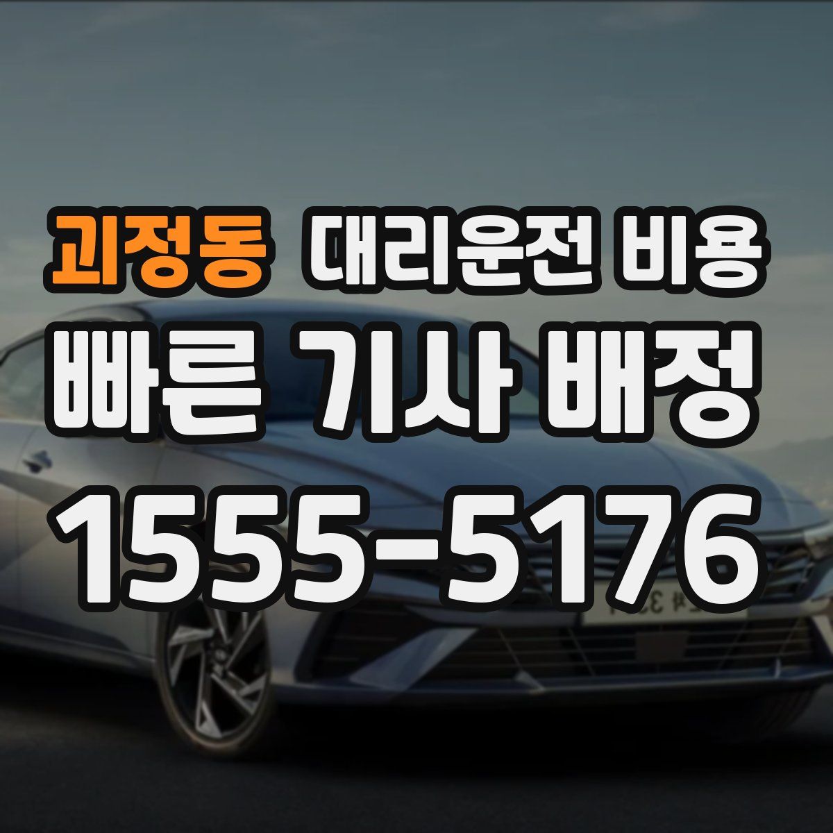 괴정동 대리운전