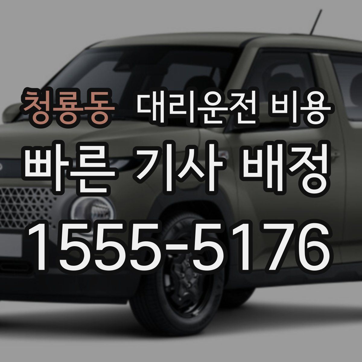 청룡동 대리운전