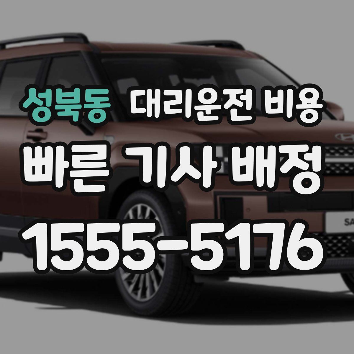 성북동 대리운전