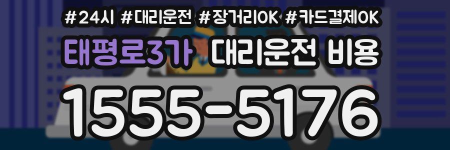 태평로3가 대리운전 비용