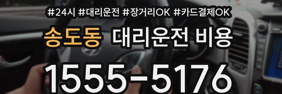 송도동 대리운전 비용