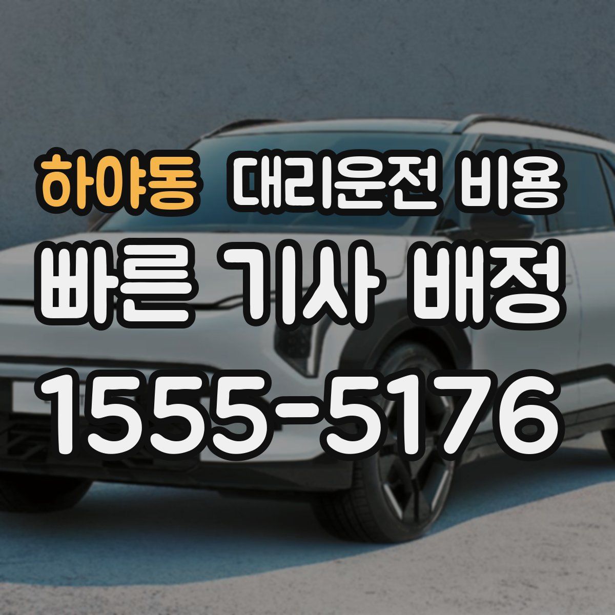 하야동 대리운전