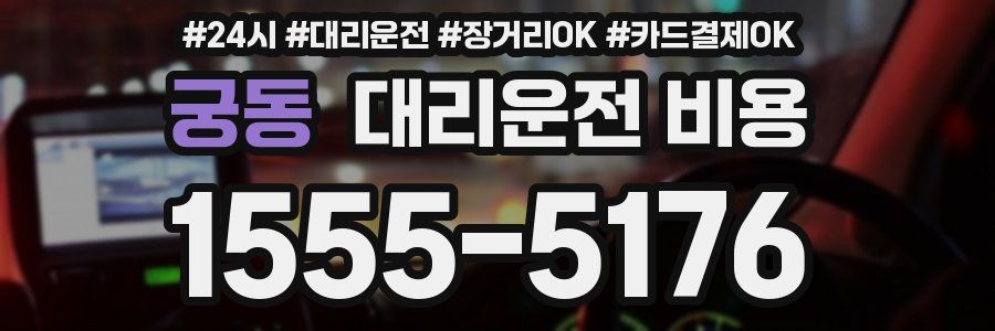 궁동 대리운전 비용