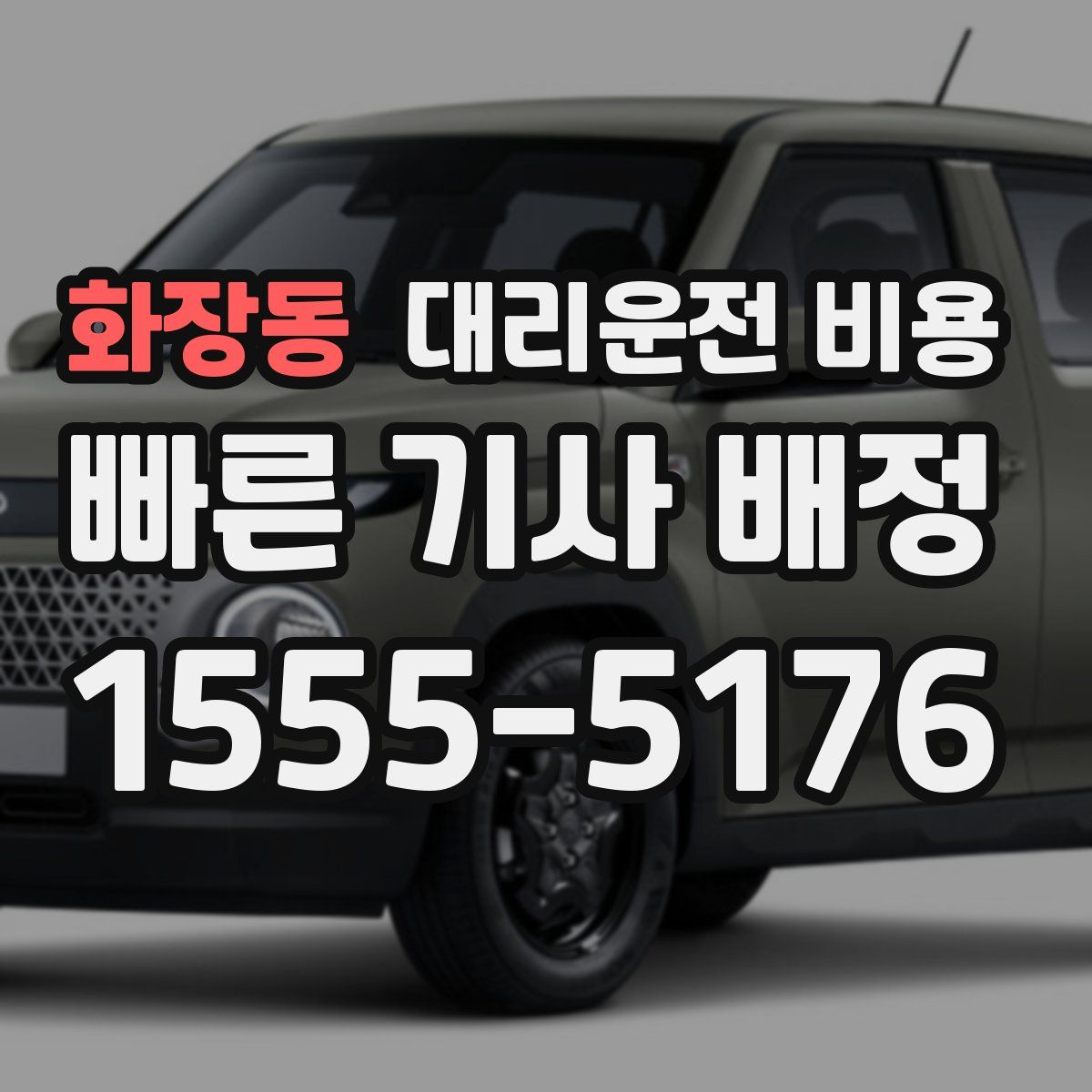 화장동 대리운전