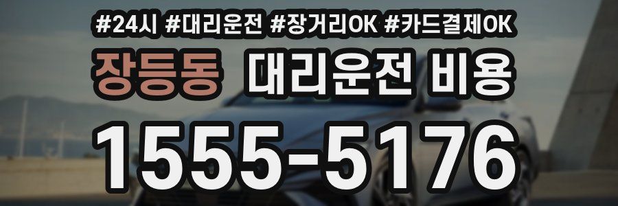 장등동 대리운전 비용