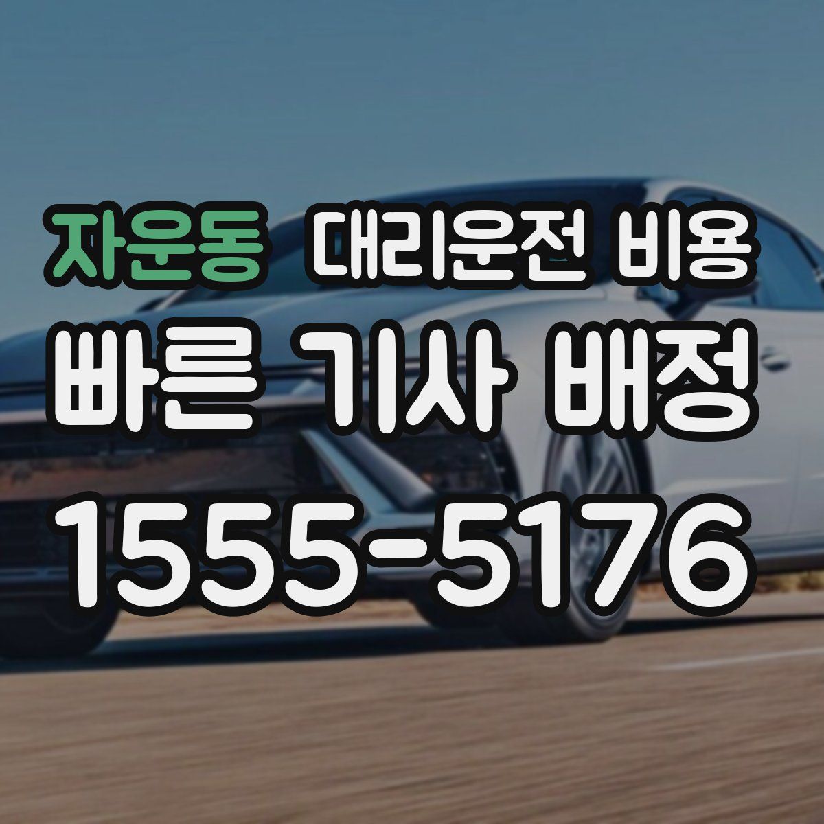 자운동 대리운전