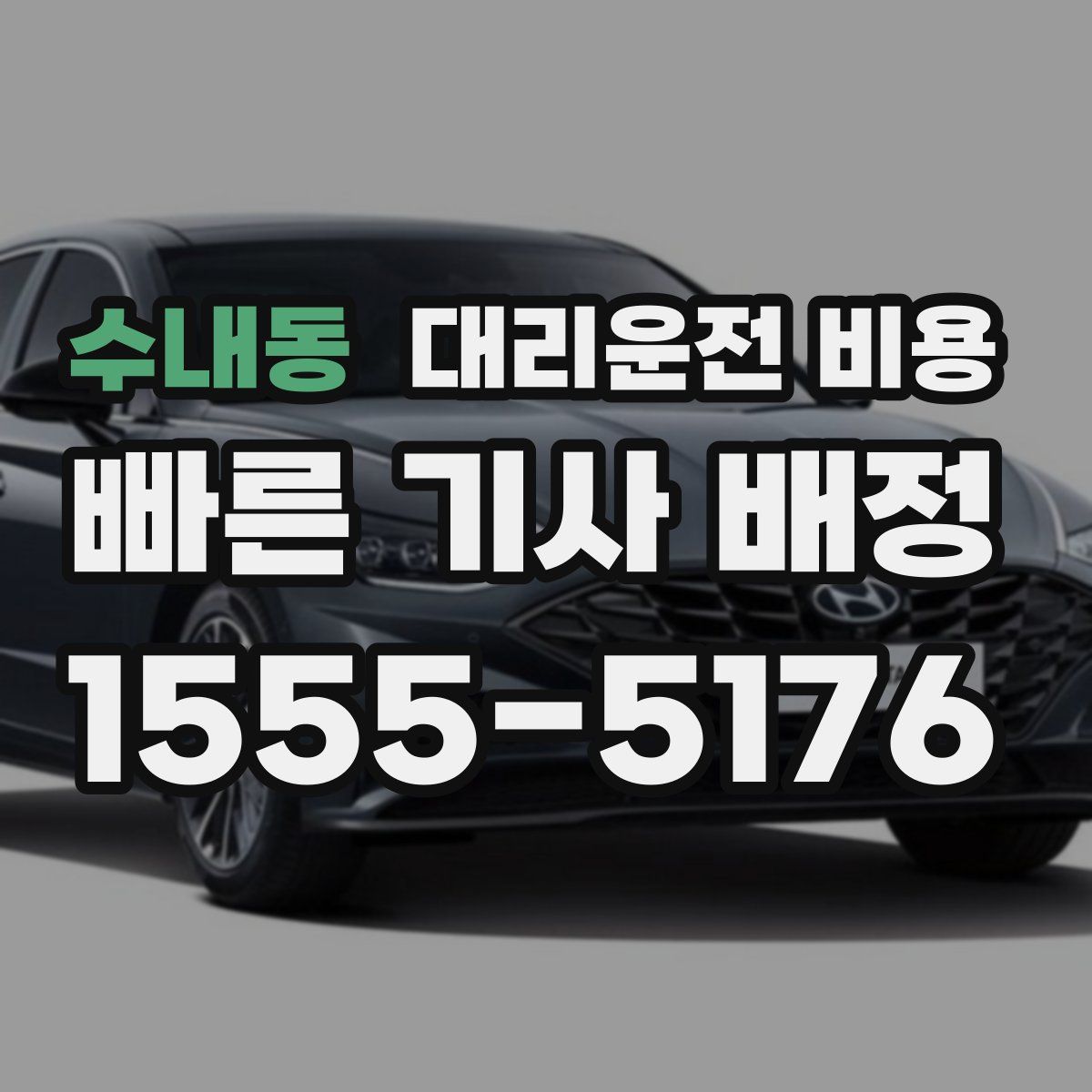 수내동 대리운전