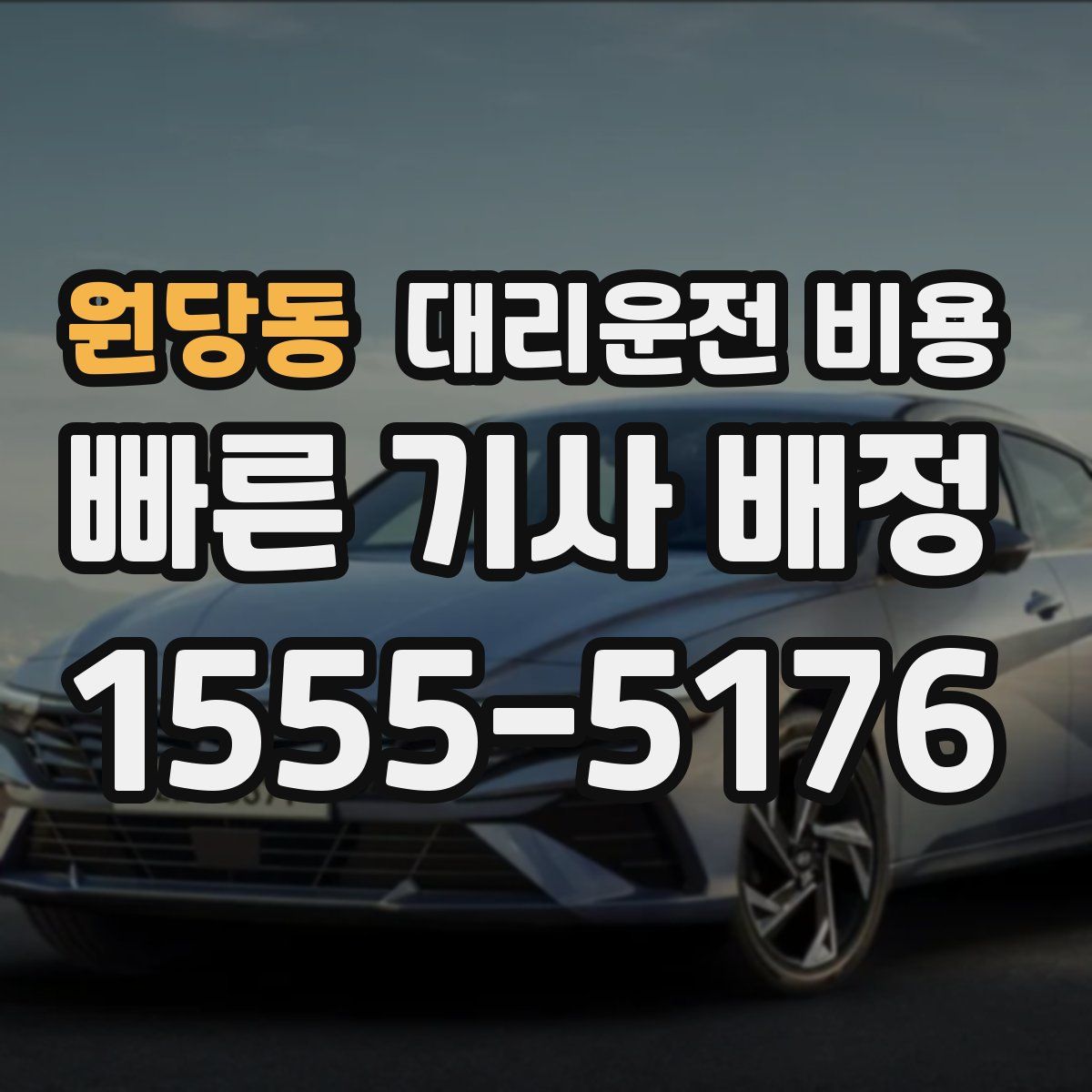 원당동 대리운전