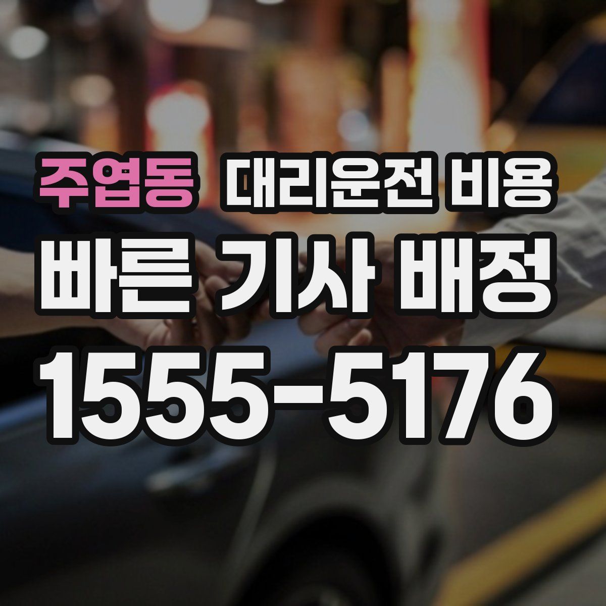 주엽동 대리운전