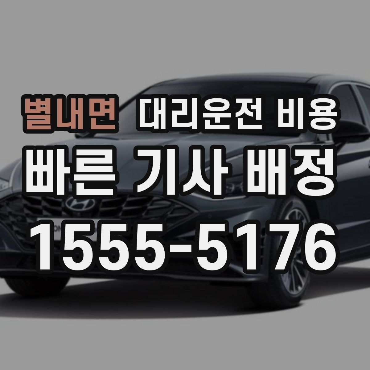 별내면 대리운전