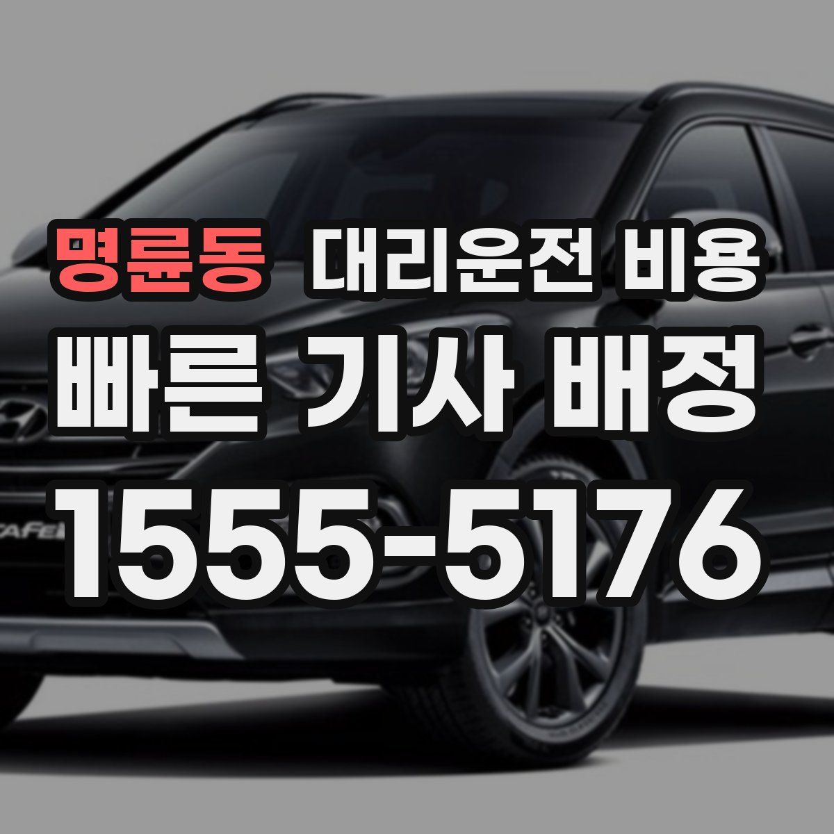 명륜동 대리운전