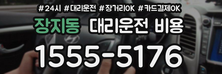 장지동 대리운전 비용