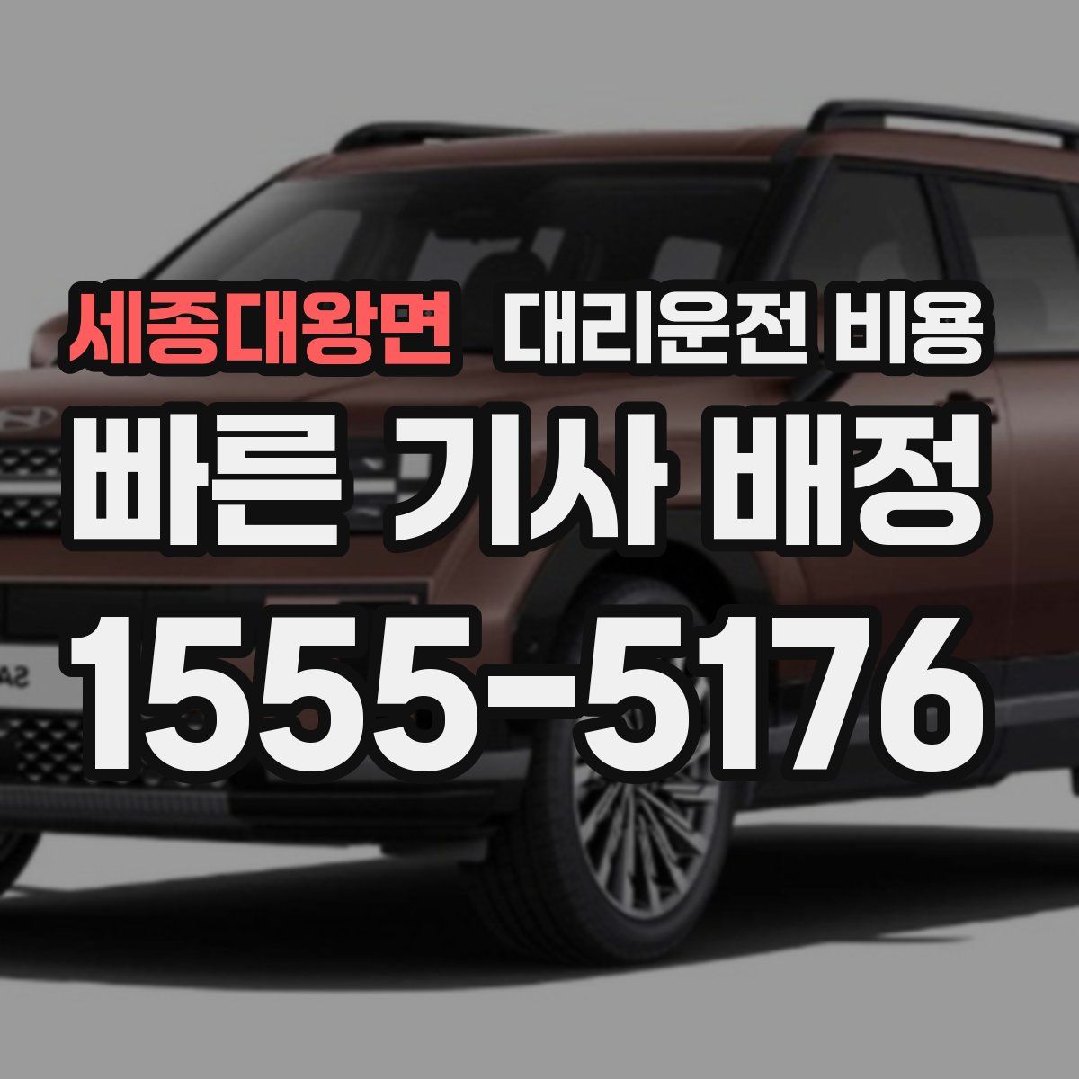 세종대왕면 대리운전