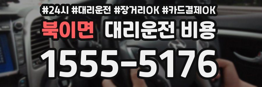 북이면 대리운전 비용