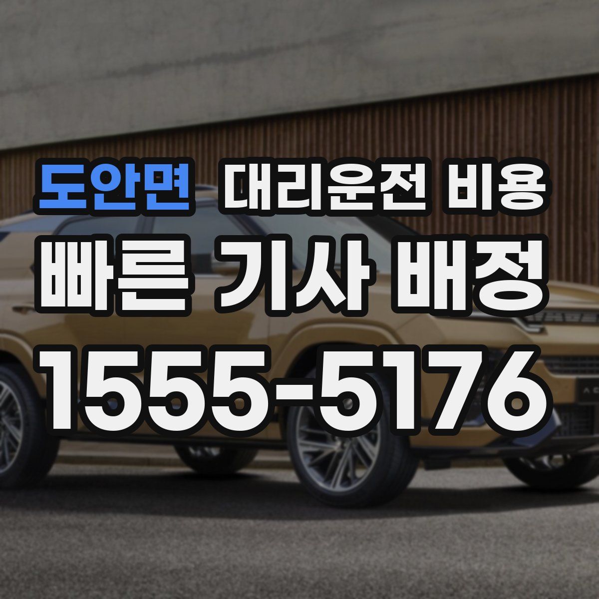 도안면 대리운전