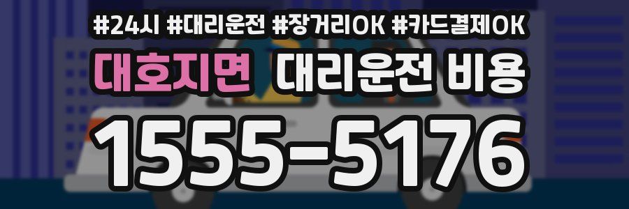 대호지면 대리운전 비용