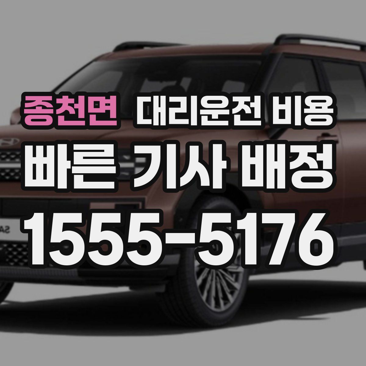 종천면 대리운전