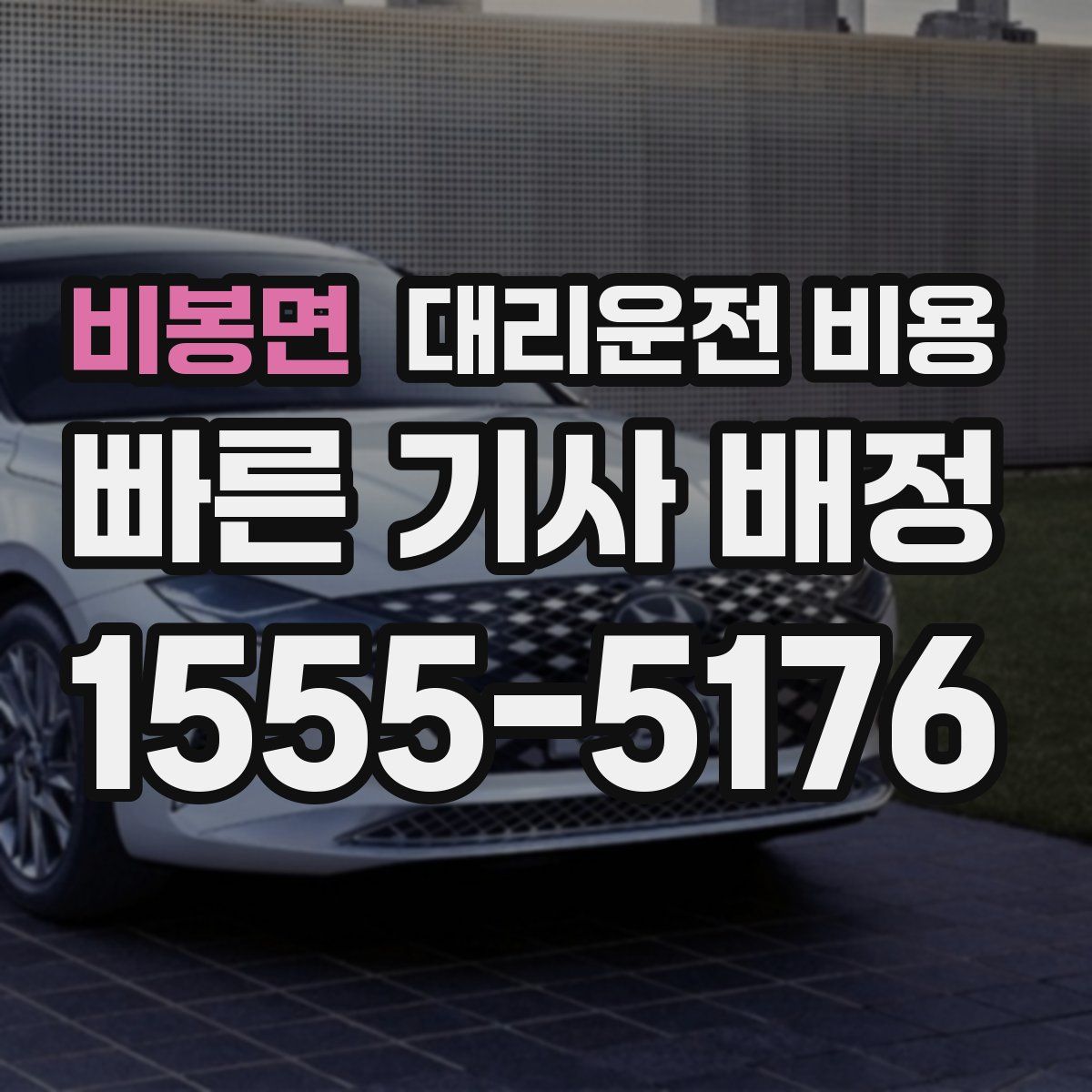 비봉면 대리운전